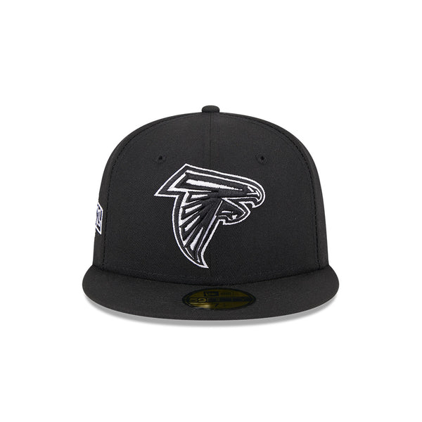 Men's Atlanta Falcons New Era Black B-Dub 59FIFTY Fitted Hat