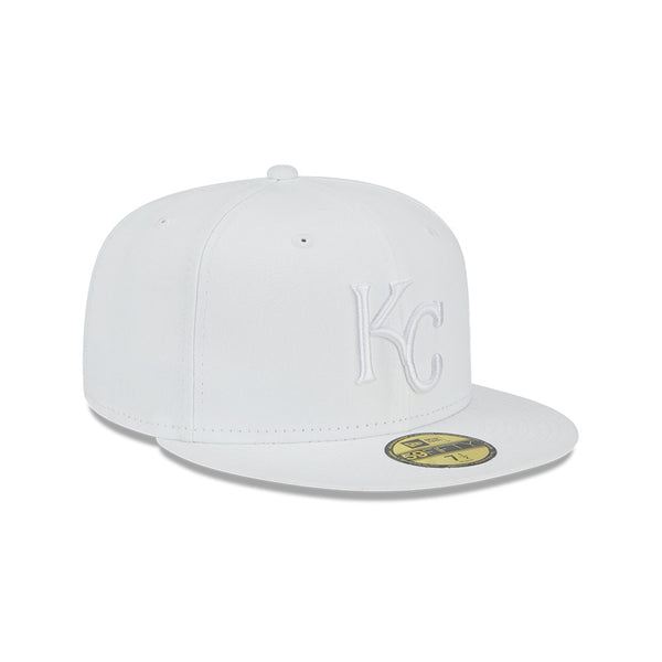New Era Hat - Kansas City Royals - All White – InStyle-Tuscaloosa