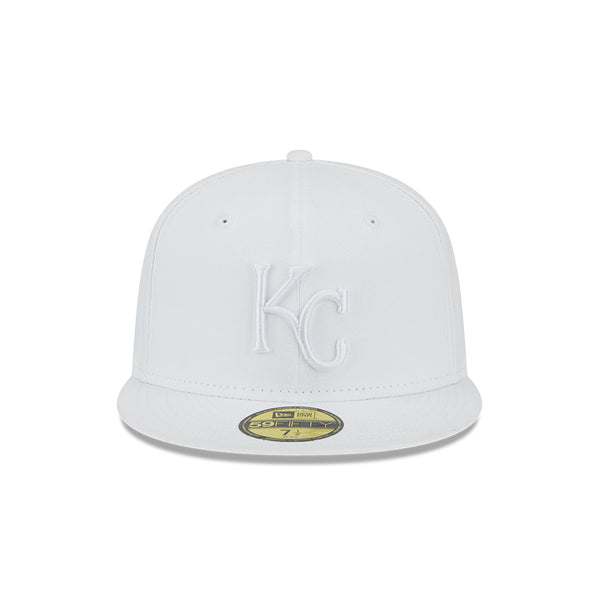 New Era Hat - Kansas City Royals - All White – InStyle-Tuscaloosa