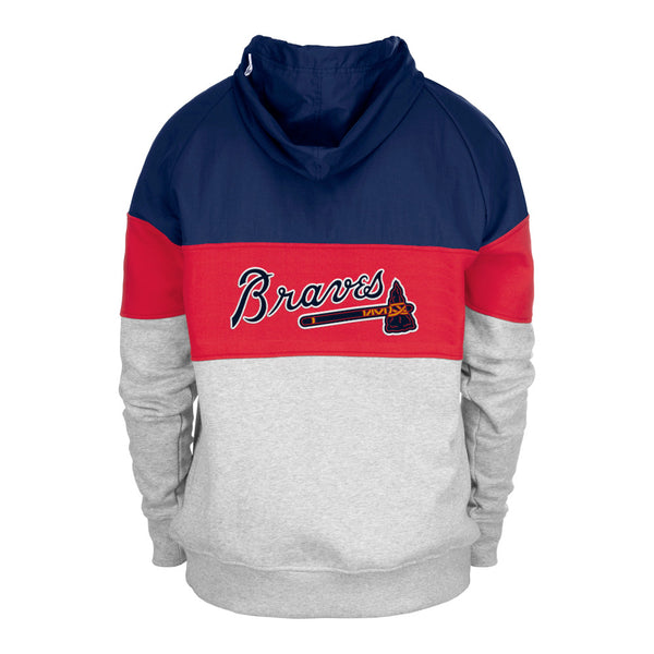 Atlanta fashion Braves Majestic Pullover Sz 2XL