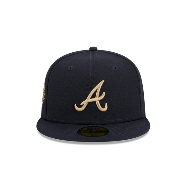 New Era Atlanta Braves Black Fitted Hat MLB 2021 World Series