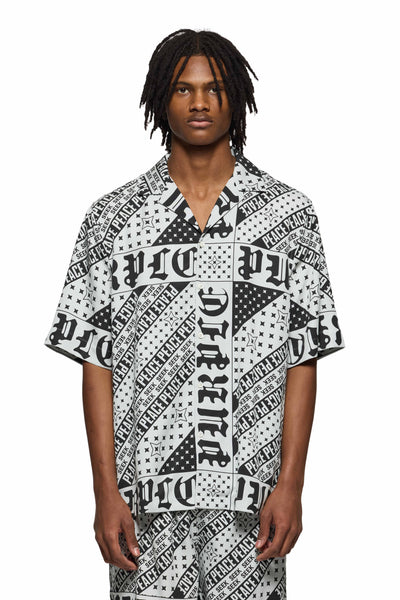 Purple Denim Flag Bandana Shirt – InStyle-Tuscaloosa
