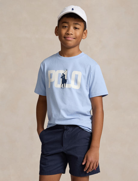 Polo Ralph Lauren Boys Color Changing Logo Cotton Jersey Tee