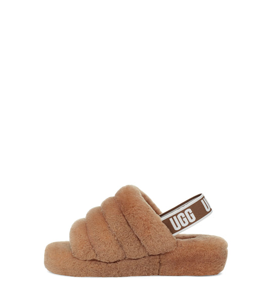 UGG Women s Slide Fluff Yeah Chestnut