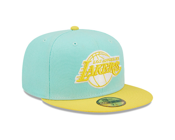 New Era Los Angeles Lakers Yellow Canary Edition 59Fifty Fitted Hat