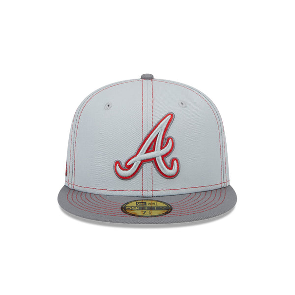 New Era Hat - Atlanta Braves - Gray Pop – InStyle-Tuscaloosa