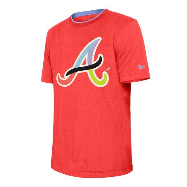 New Era Tee Shirt - Atlanta Braves - Red – InStyle-Tuscaloosa