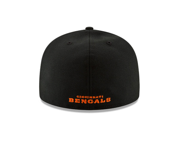 Buy New Era Cincinnati Bengals Black & Orange fitted hat at In