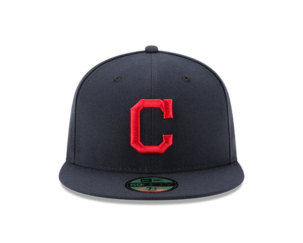 Buy New Era Cleveland Indians Blue fitted hat at In Style