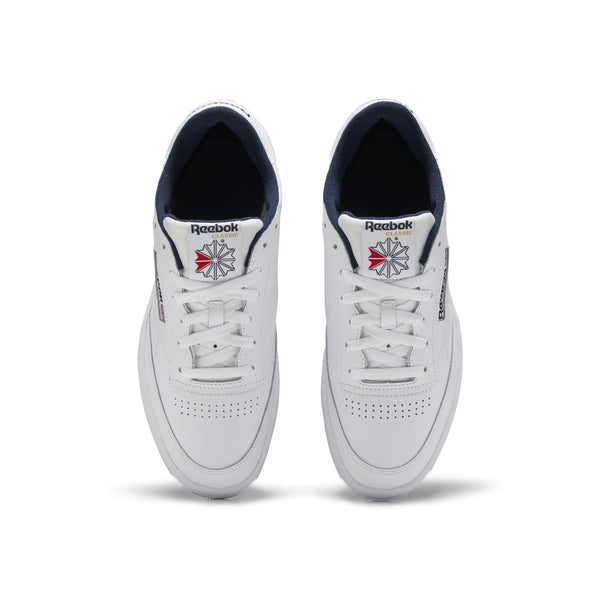 Reebok Tennis Shoes - Club C 85 - White / Navy – InStyle-Tuscaloosa