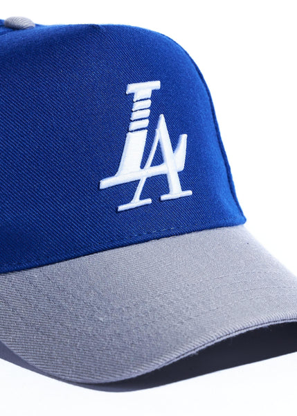 LA Trucker Hat - Royal – Power&Wealth