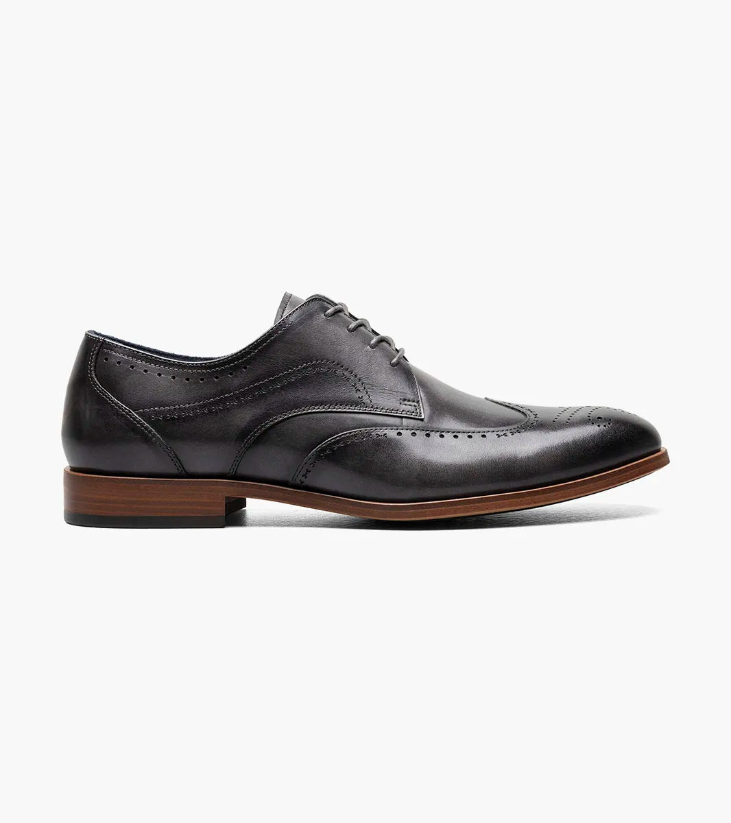 Stacy Adams Shoes Brayden Wingtip Oxford Black Size 10