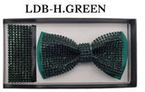 Endless Knot Men's Studded Bow Tie & Hanky