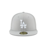 New Era Hat - Los Angeles Dodgers - Grey / White