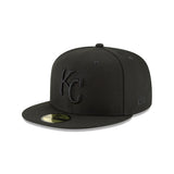 New Era Hat - Kansas City Royals - All Black