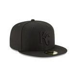 New Era Hat - Kansas City Royals - All Black