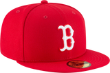New Era Hat - Boston Red Sox - Red / White