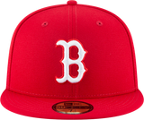New Era Hat - Boston Red Sox - Red / White