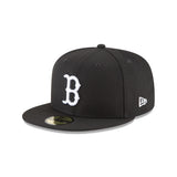 New Era Hat - Boston Red Sox - Black / White