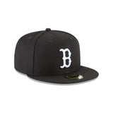 New Era Hat - Boston Red Sox - Black / White