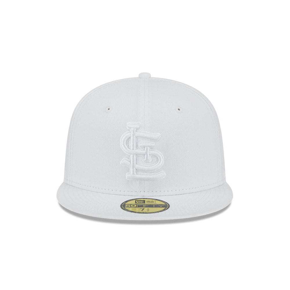 New Era Hat - St. Louis Cardinals - All White 7 7/8 / White