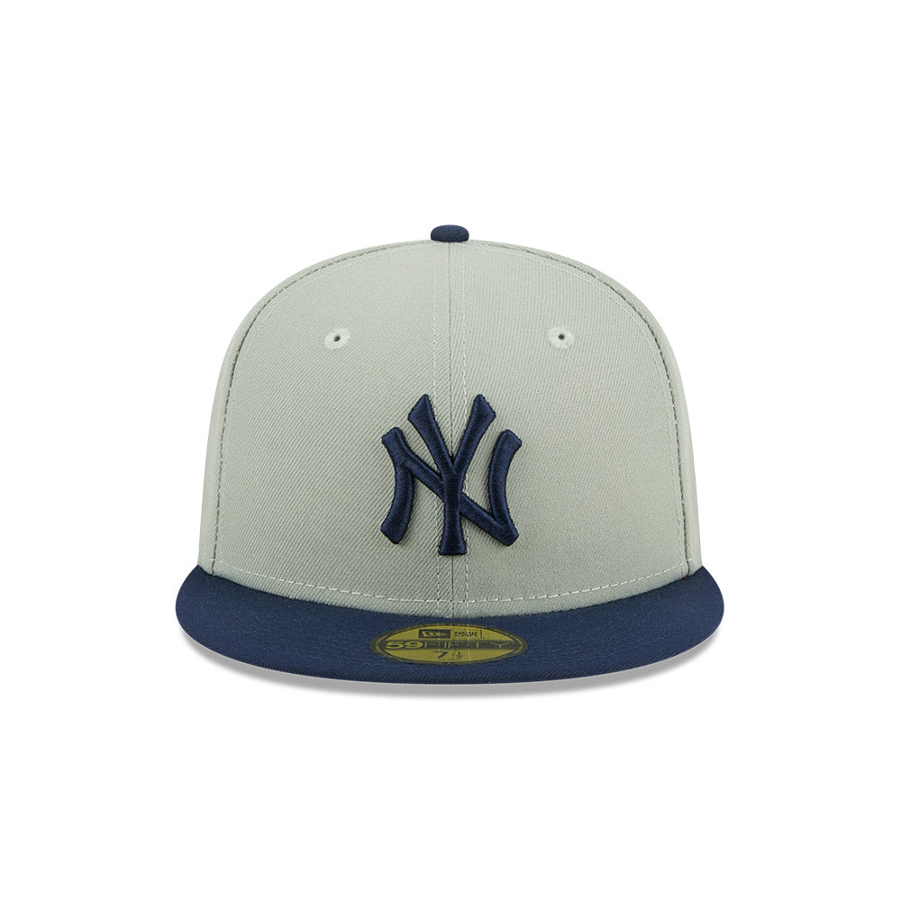 New Era 59FIFTY New York Yankees Color Pack Fitted Hat Light Mint Green Dark Navy