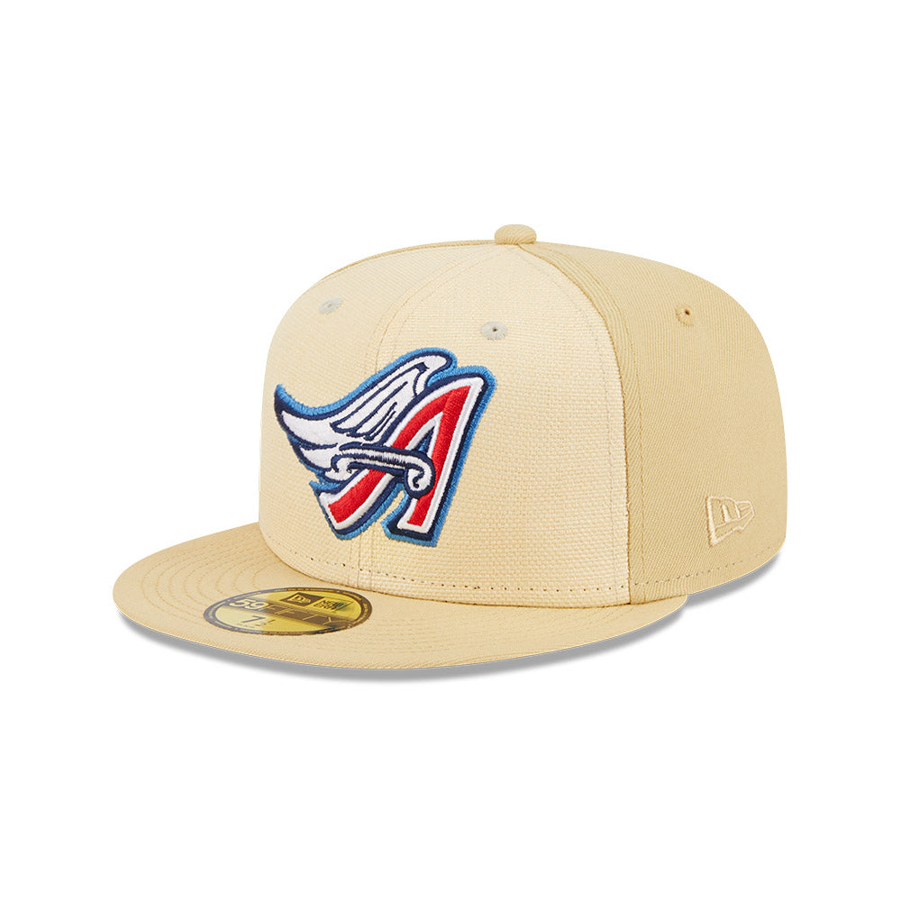 New Era Hat - Anaheim Angels - Raffia