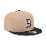 New Era Hat - Boston Red Sox - Khaki