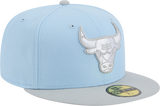 New Era Hat - Chicago Bulls - Color Pack - Powder Blue