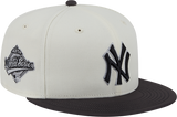New Era Hat - New York Yankees - Cream / Black