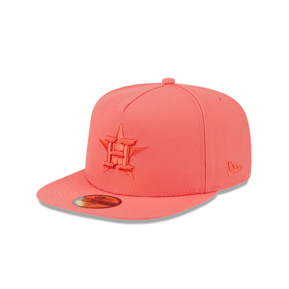 New Era Hat - Houston Astro's - Colorpack - Lava