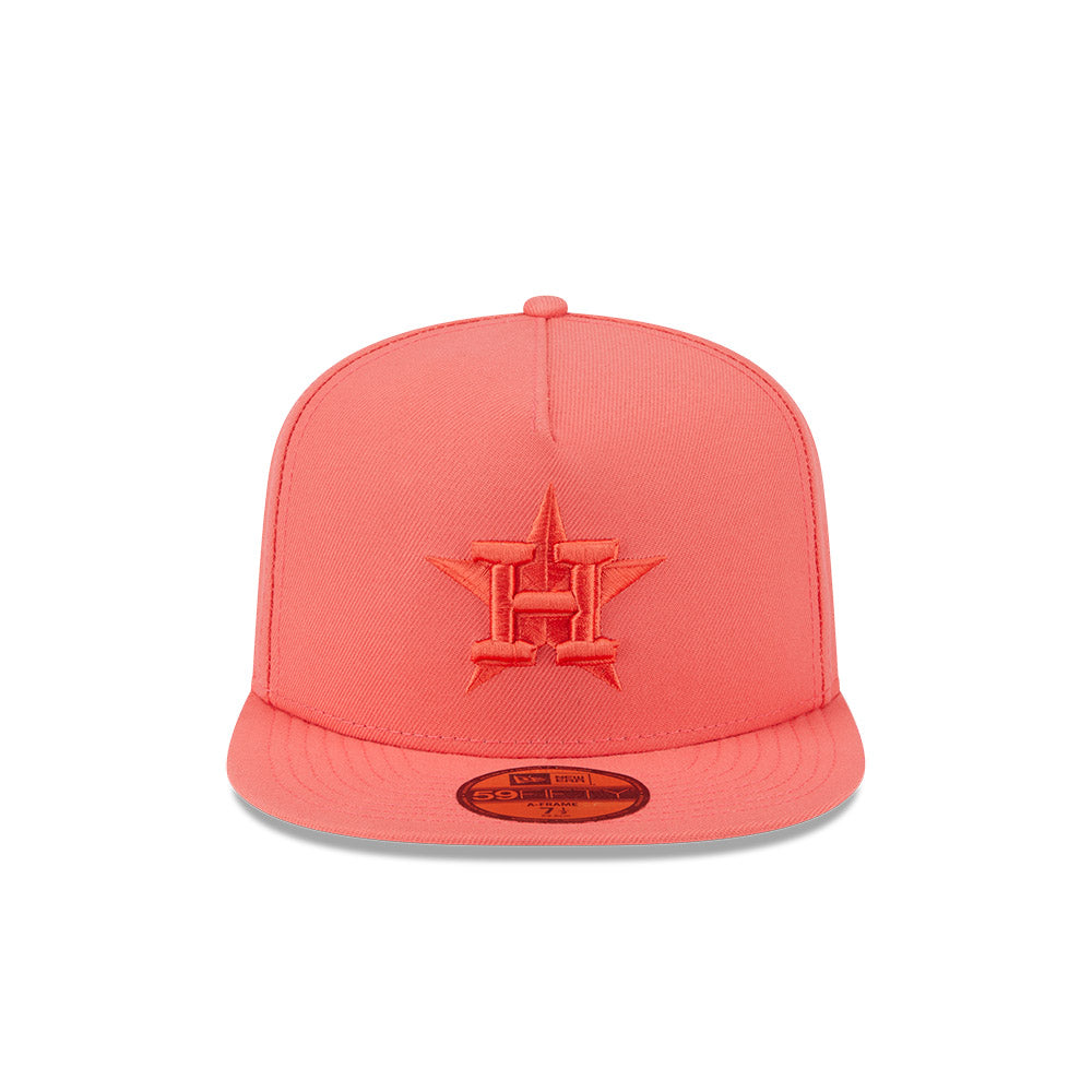 New Era Hat - Houston Astro's - Colorpack - Lava