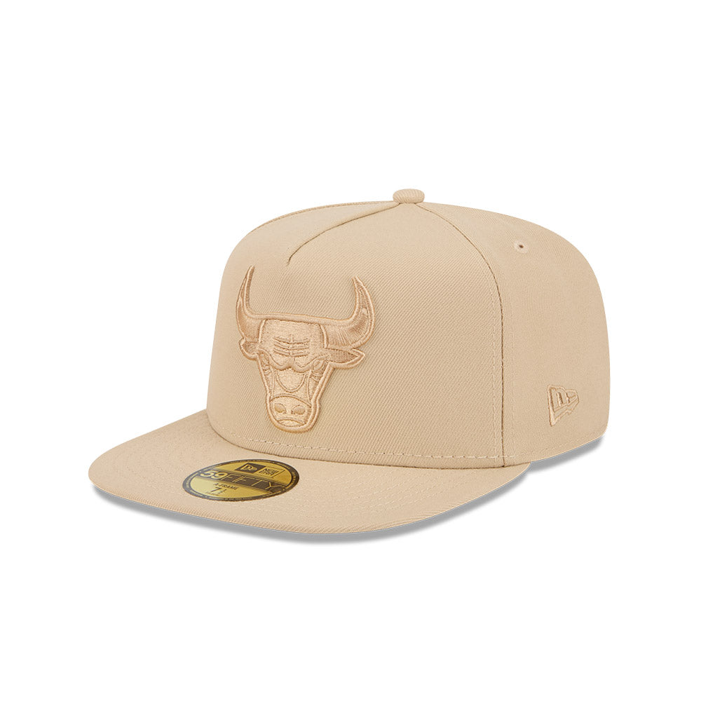 New Era Hat - Chicago Bulls - Khaki Color Pack