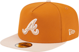 New Era Hat - Atlanta Braves - Rust / Khaki
