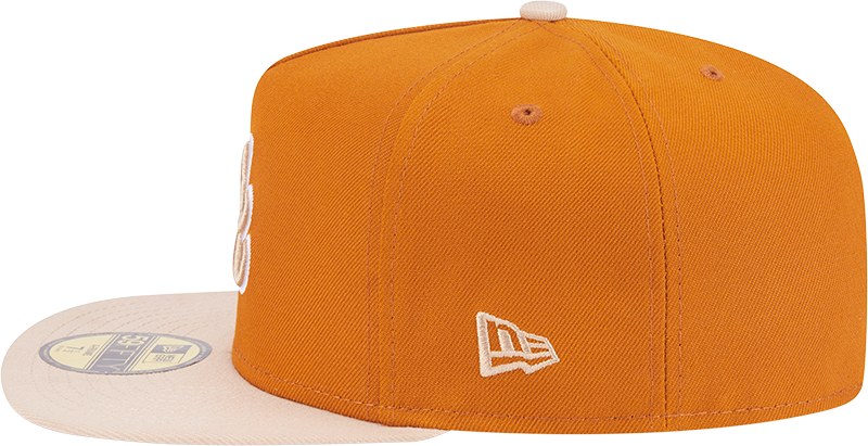New Era Hat - Atlanta Braves - Rust / Khaki