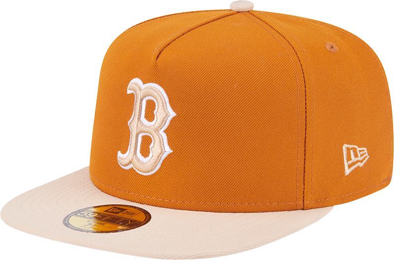 New Era Hat - Boston Red Sox - Rust / Khaki