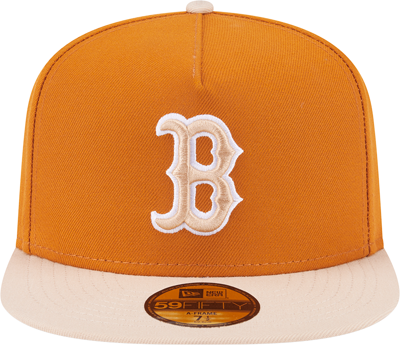New Era Hat - Boston Red Sox - Rust / Khaki