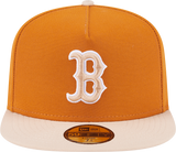 New Era Hat - Boston Red Sox - Rust / Khaki