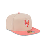 New Era Hat - New York Mets - Khaki / Coral
