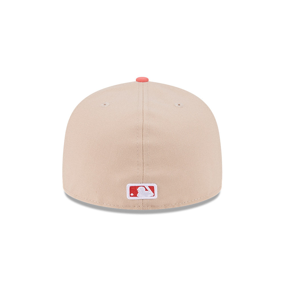 New Era Hat - New York Mets - Khaki / Coral