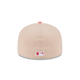 New Era Hat - New York Mets - Khaki / Coral