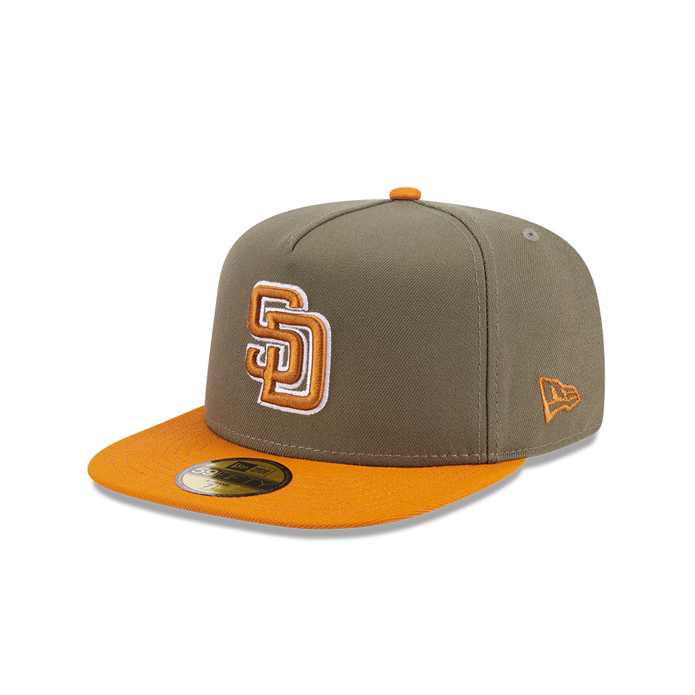 New Era Hat - San Diego Padres - Olive / Rust