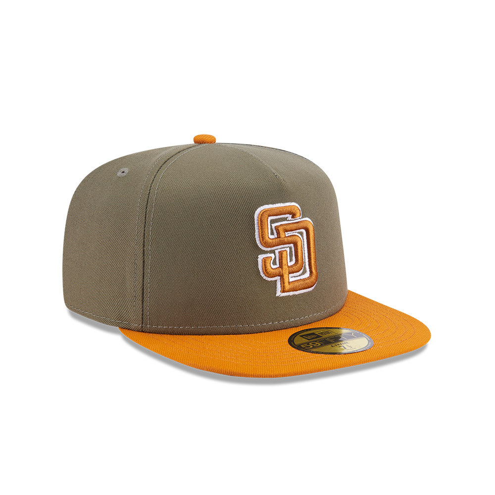New Era Hat - San Diego Padres - Olive / Rust