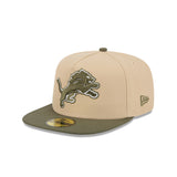 New Era Hat - Detroit Lions - Khaki / Olive