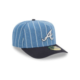 New Era Hat - Atlanta Braves - Pinstripe