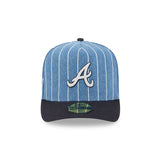 New Era Hat - Atlanta Braves - Pinstripe
