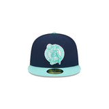 New Era Hat - Boston Celtics - Navy / Aqua