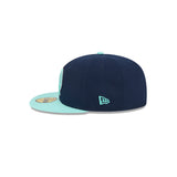 New Era Hat - Boston Celtics - Navy / Aqua