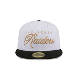 New Era Hat - Las Vegas Raiders - Scripted - White
