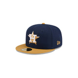 New Era Hat - Houston Astro's - Navy / Wheat